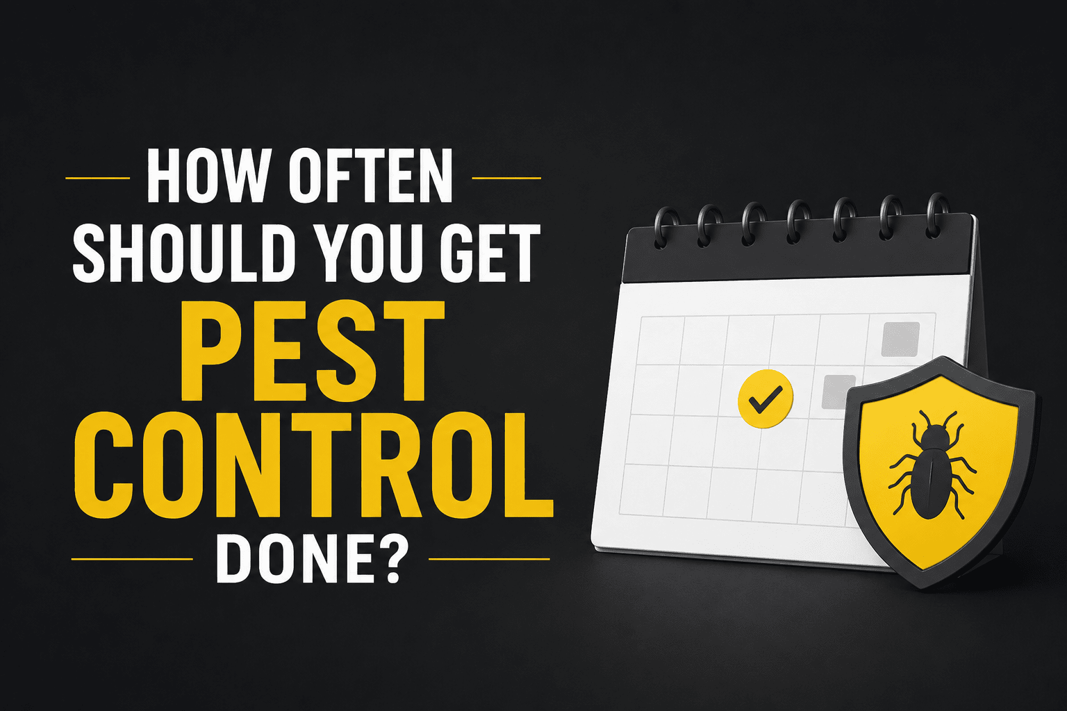 How Often Should You Get Pest Control Done?