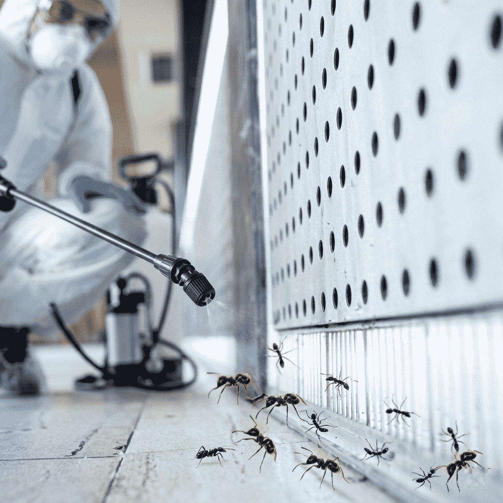 ant control service by Pestwale, ant infestation in kitchen, gel baiting ant treatment, pest control technician ant service, ant trails in home, pest control Mumbai, ant control Ahmedabad - 10