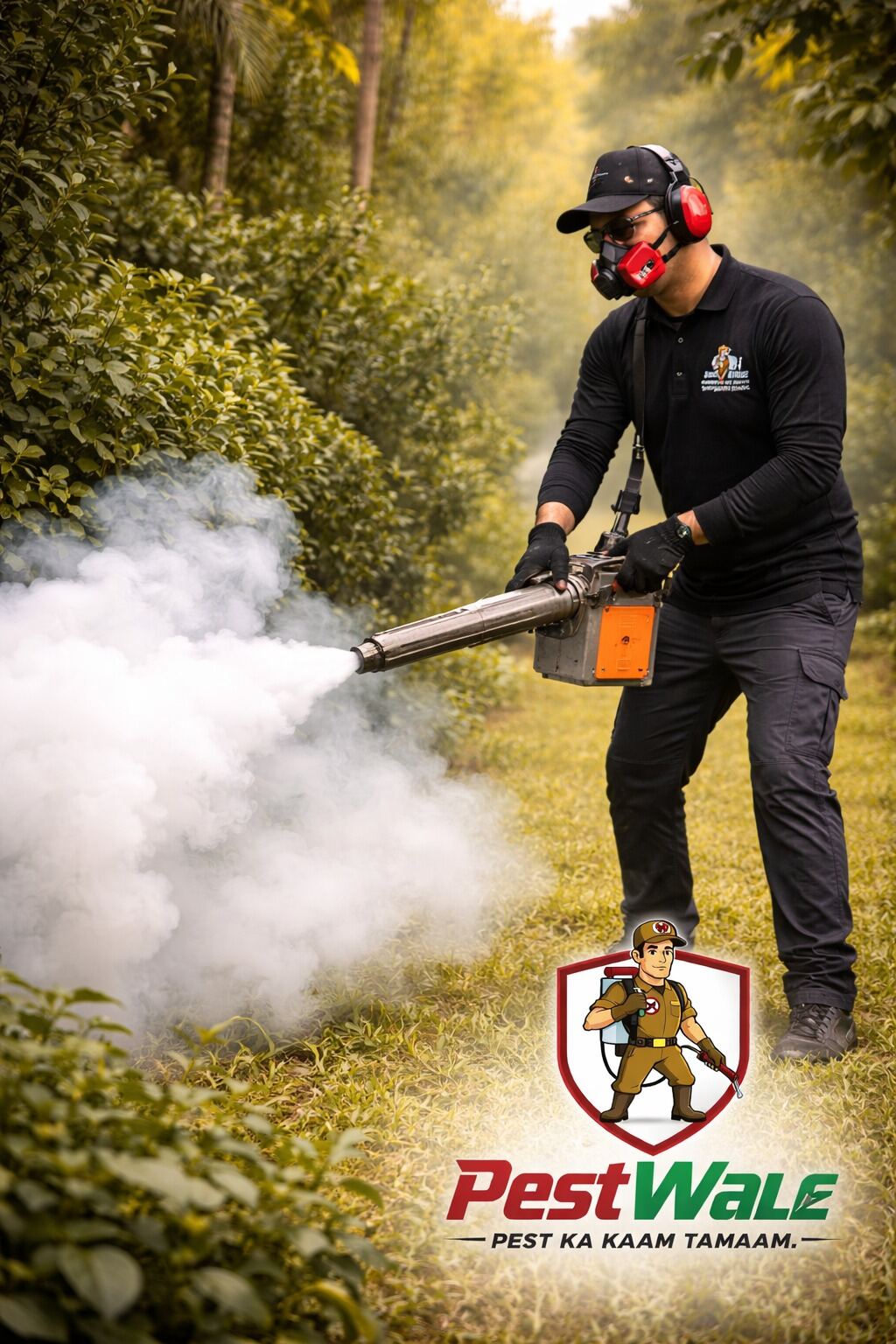 mosquito control service by Pestwale, fogging mosquito treatment, larval control process, mosquito breeding water areas, pest control technician spraying, mosquito control Mumbai, mosquito control Ahmedabad, anti mosquito treatment service, mosquito infestation inspection, pest control India mosquito service - 3